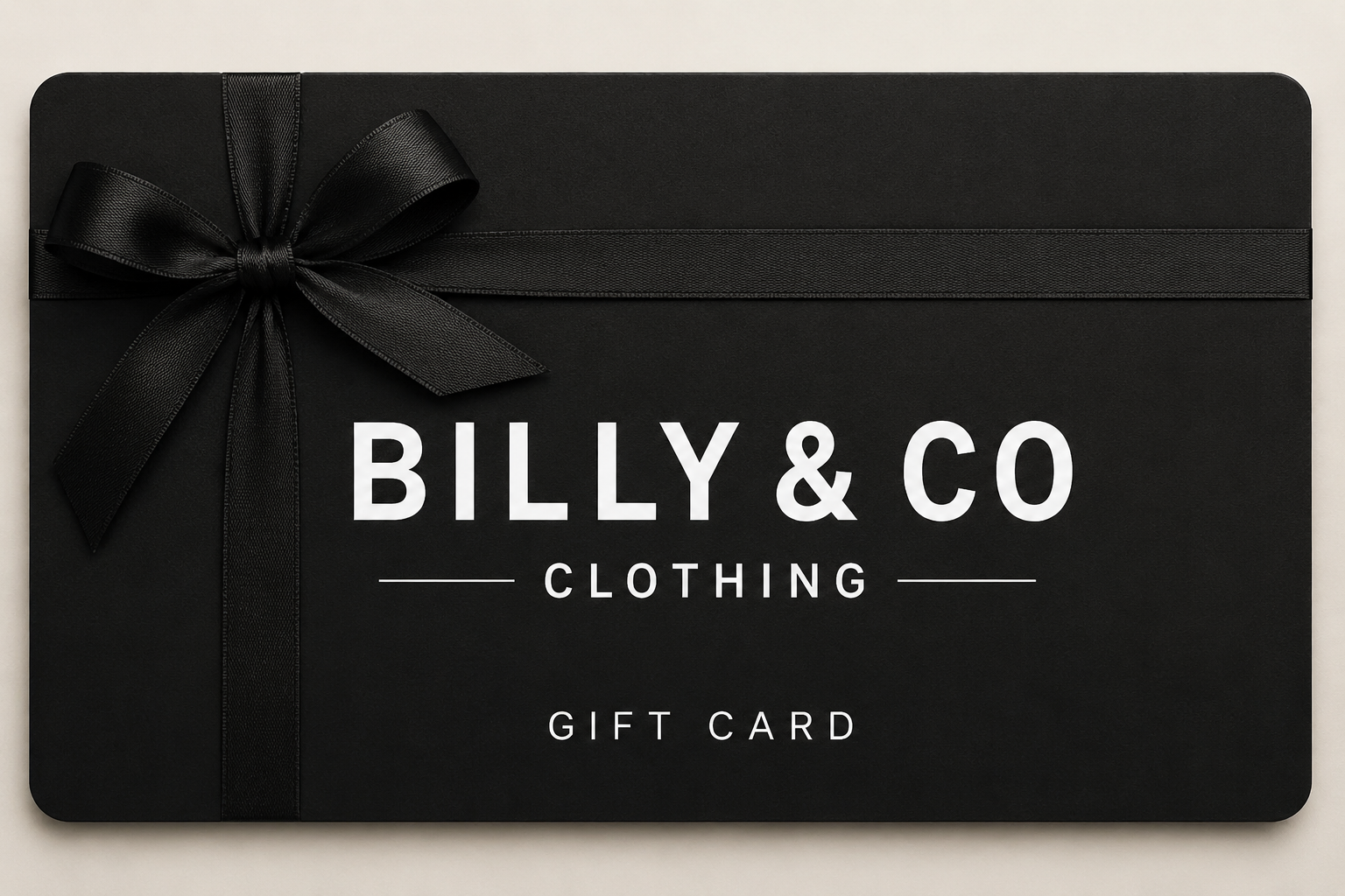 Billy & Co Clothing Gift Card