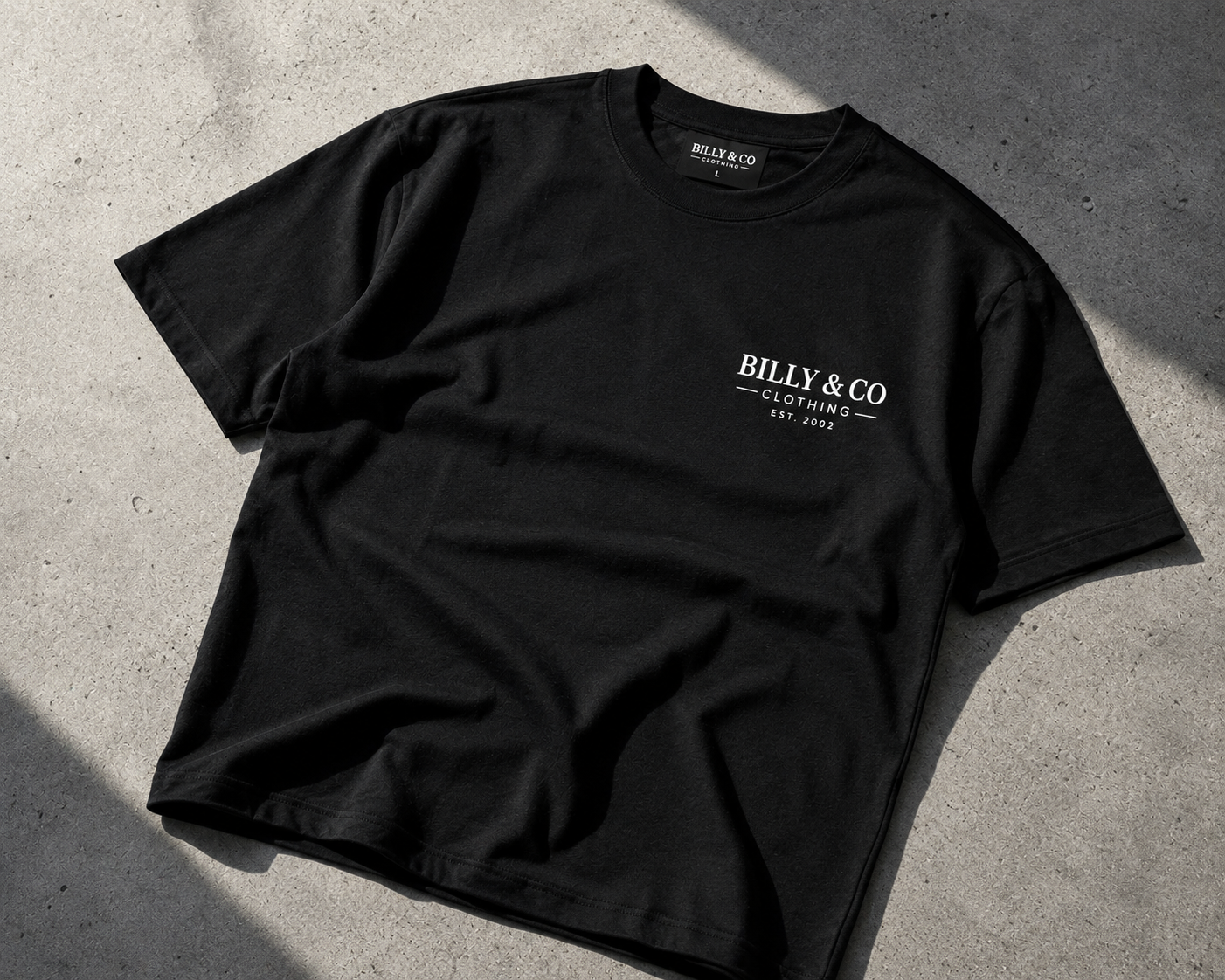 BILLY & CO Legacy Tee – Black
